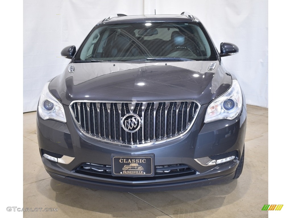 2014 Enclave Leather AWD - Cyber Gray Metallic / Ebony photo #4