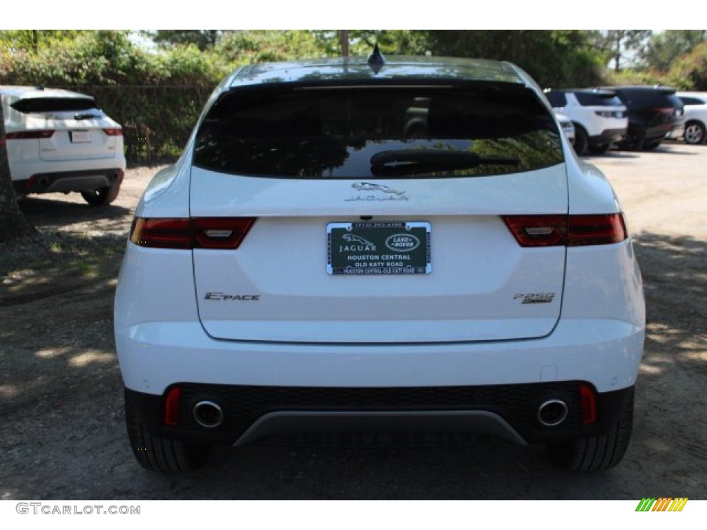 2020 E-PACE  - Fuji White / Ebony photo #7