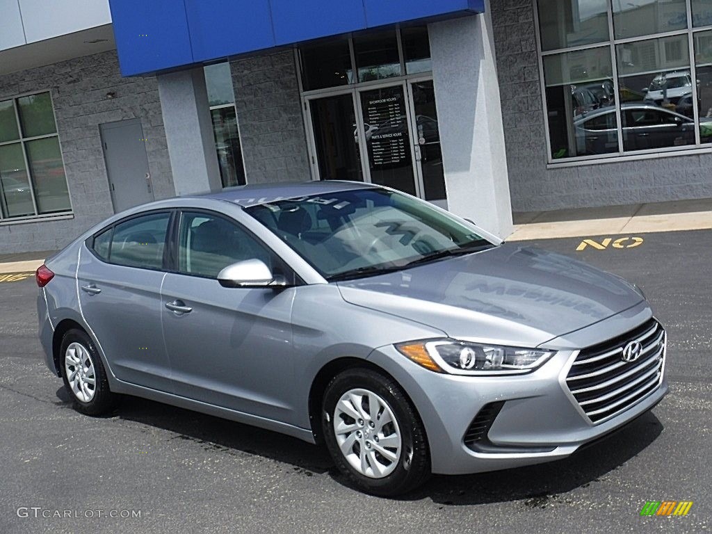 Gray Hyundai Elantra