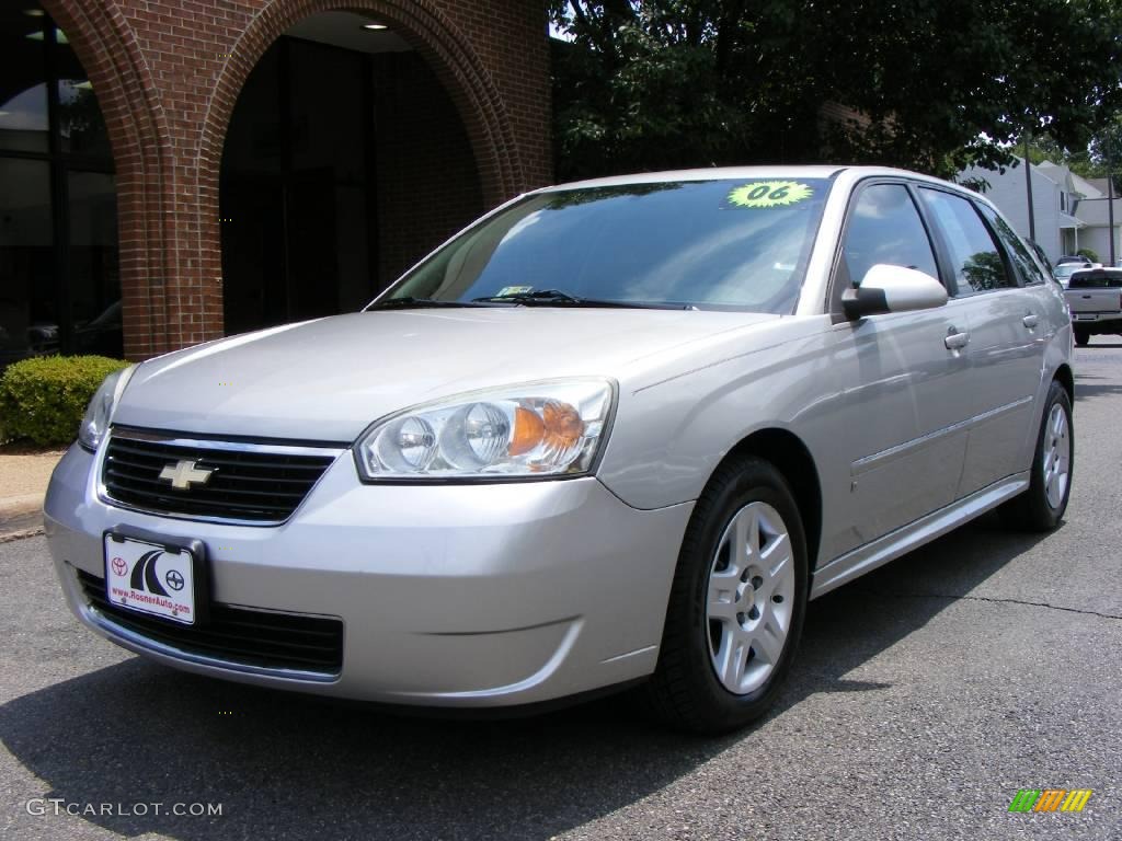 2006 Malibu Maxx LT Wagon - Silverstone Metallic / Ebony Black photo #1