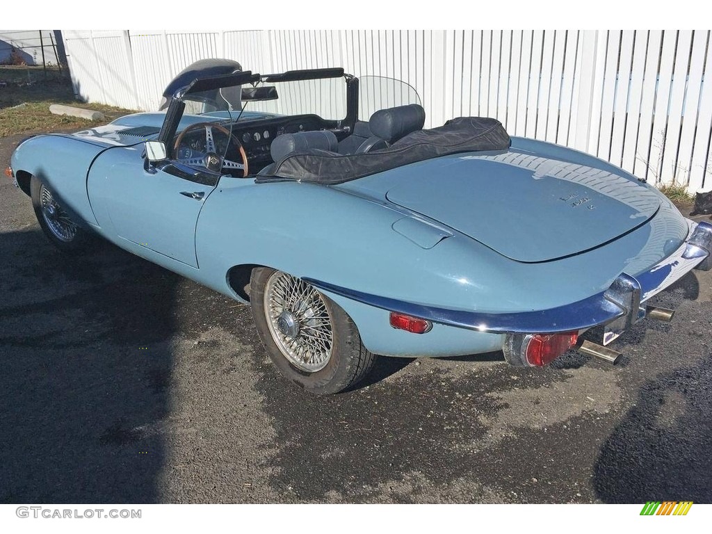 Light Blue 1970 Jaguar E-Type XKE 4.2 Roadster Exterior Photo #138496707