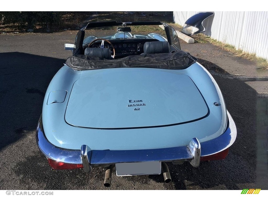 Light Blue 1970 Jaguar E-Type XKE 4.2 Roadster Exterior Photo #138496721