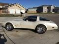 Custom Pearl White 1978 Chevrolet Corvette Coupe Exterior