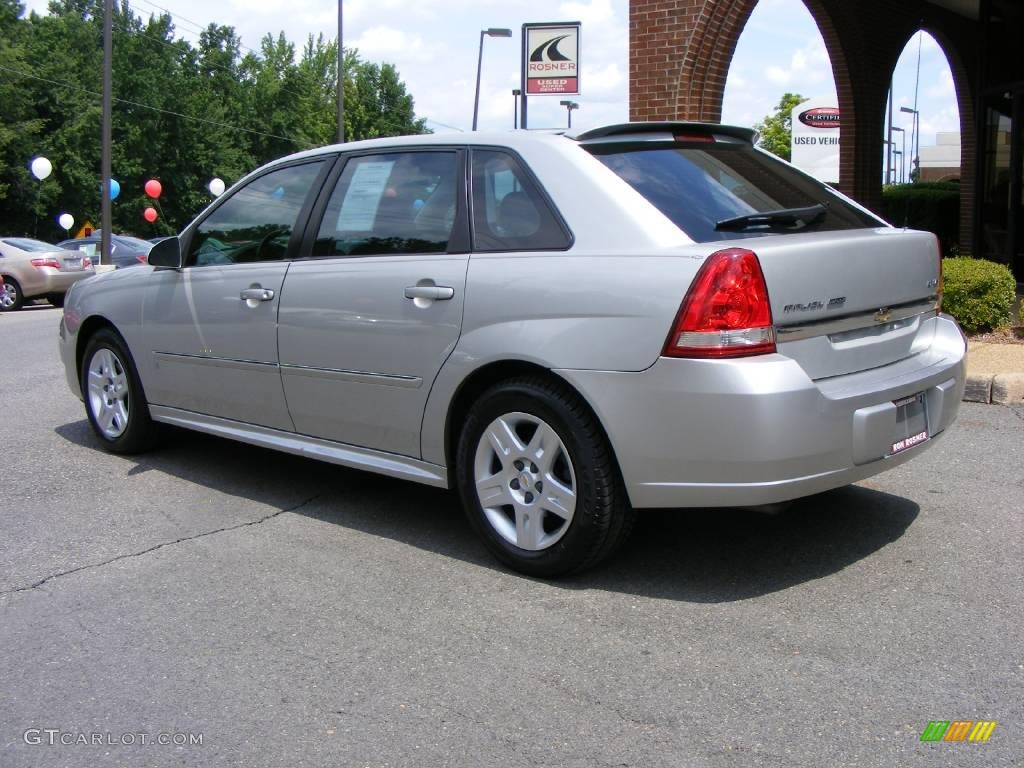 2006 Malibu Maxx LT Wagon - Silverstone Metallic / Ebony Black photo #4