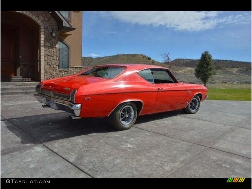 1969 Chevelle SS Coupe - Red / Black photo #3