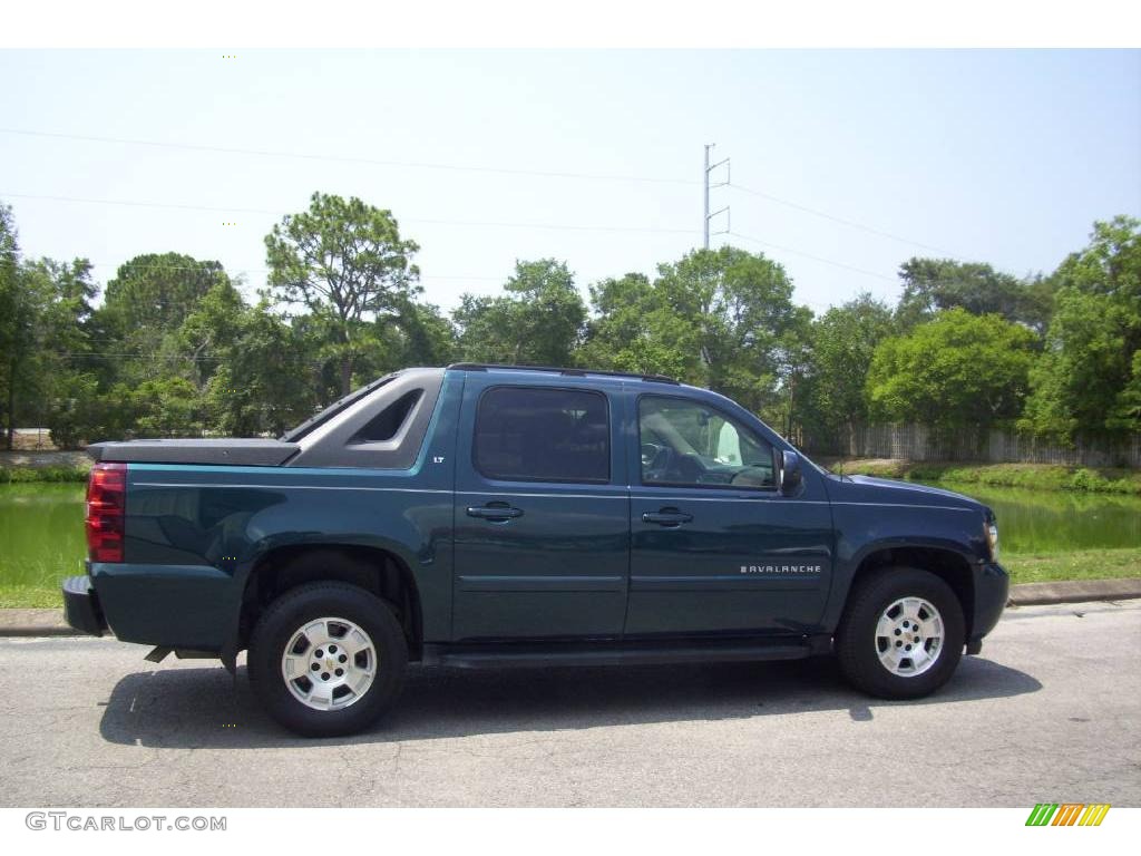 2007 Avalanche LT - Bermuda Blue Metallic / Ebony/Light Cashmere photo #1