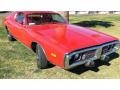 Bright Red 1973 Dodge Charger SE Exterior