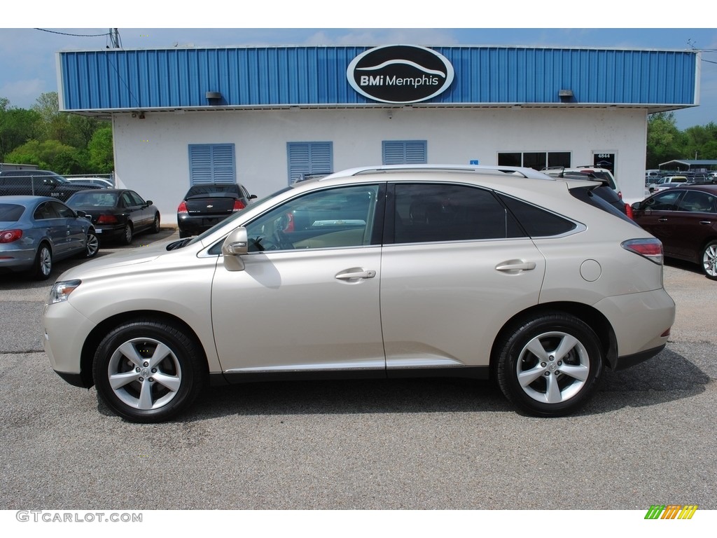Satin Cashmere Metallic 2015 Lexus RX 350 Exterior Photo #138499491