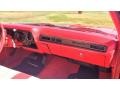 1973 Dodge Charger Red/White Interior Dashboard Photo