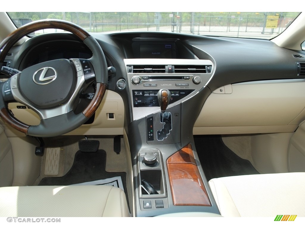 2015 Lexus RX 350 Parchment Dashboard Photo #138499659