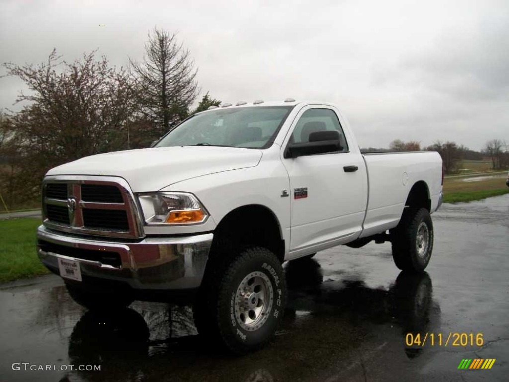 2012 Ram 2500 HD ST Regular Cab 4x4 - Bright White / Dark Slate/Medium Graystone photo #1