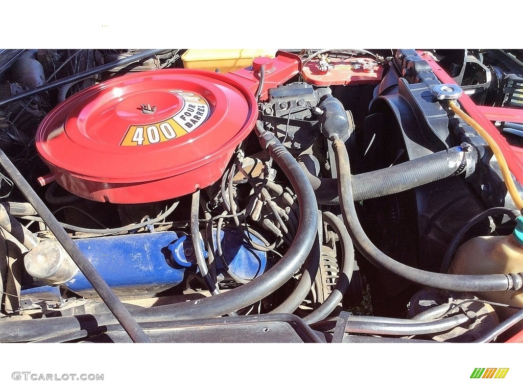 1973 Dodge Charger SE Engine Photos