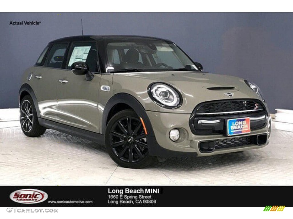 2019 Hardtop Cooper S 4 Door - Emerald Grey / Carbon Black photo #1