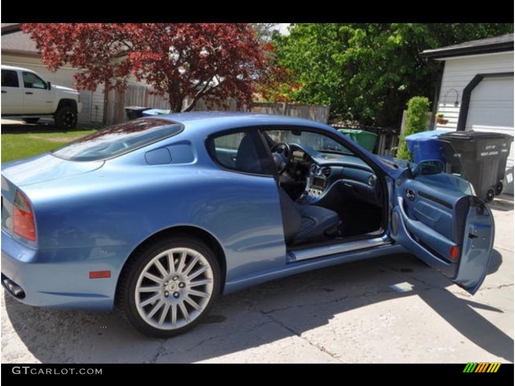 2002 Coupe Cambiocorsa - Blue Azurro (Light Blue) / Bue Navy photo #2