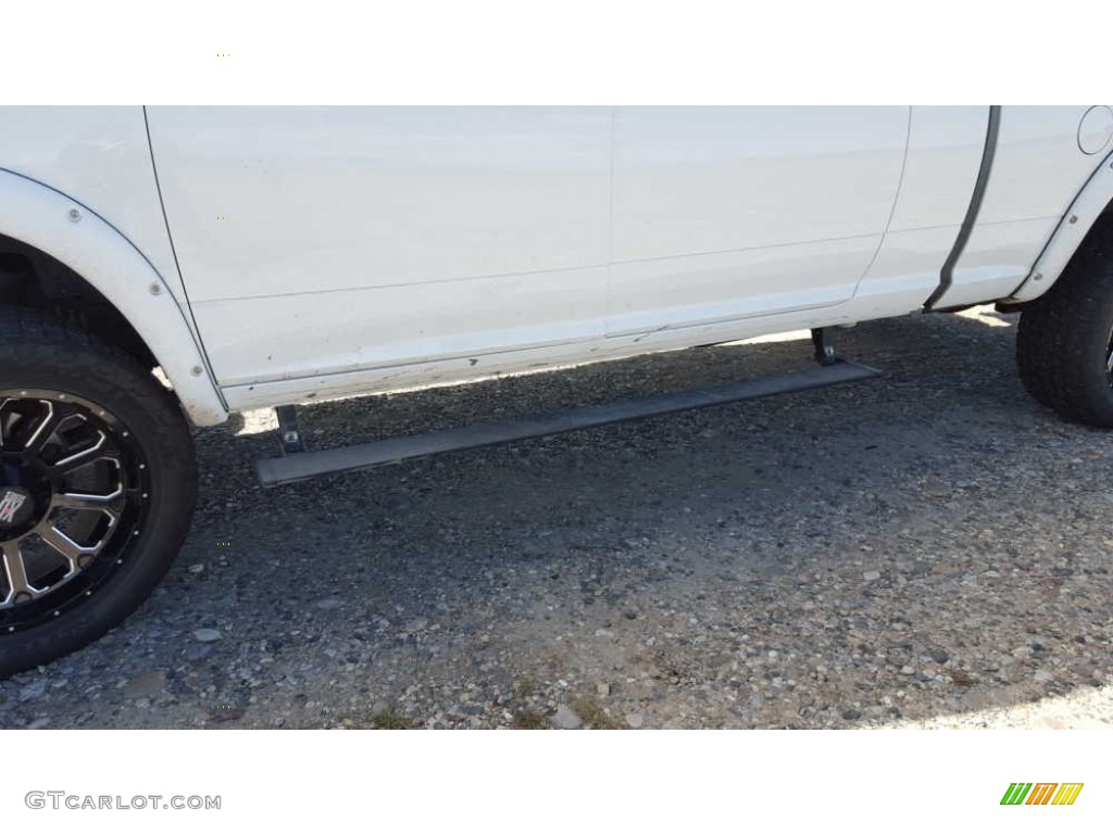 2012 Ram 3500 HD Laramie Mega Cab 4x4 - Bright White / Dark Slate photo #6