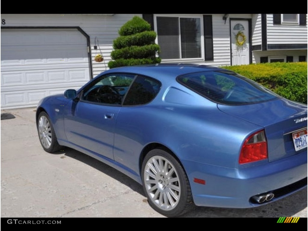 2002 Coupe Cambiocorsa - Blue Azurro (Light Blue) / Bue Navy photo #5