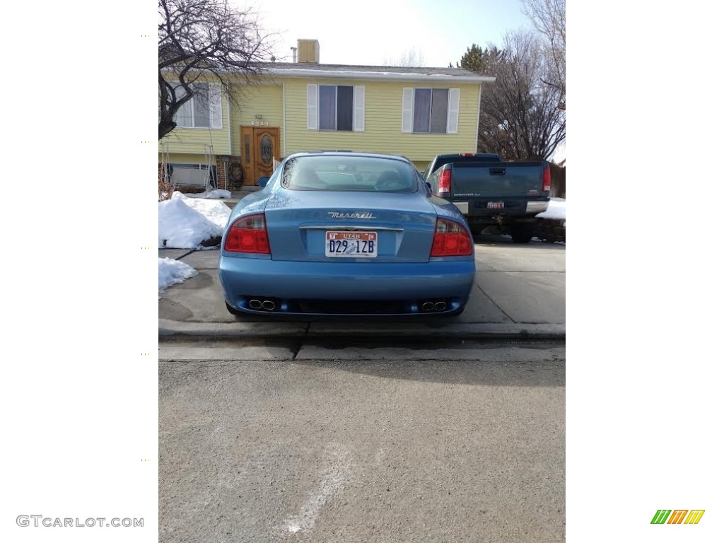 2002 Coupe Cambiocorsa - Blue Azurro (Light Blue) / Bue Navy photo #6
