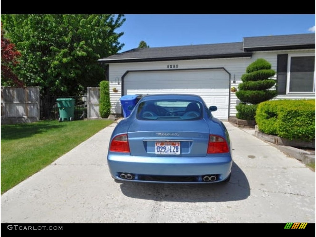 2002 Coupe Cambiocorsa - Blue Azurro (Light Blue) / Bue Navy photo #7