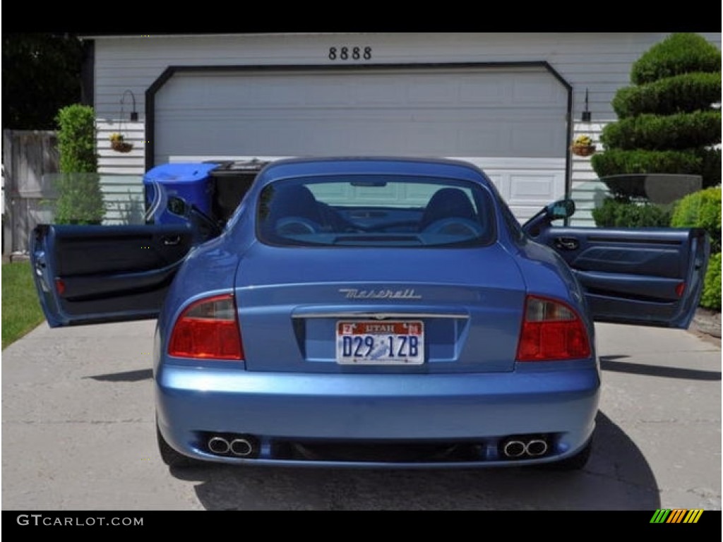 2002 Coupe Cambiocorsa - Blue Azurro (Light Blue) / Bue Navy photo #8