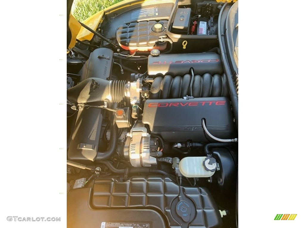 2000 Corvette Convertible - Millennium Yellow / Black photo #7