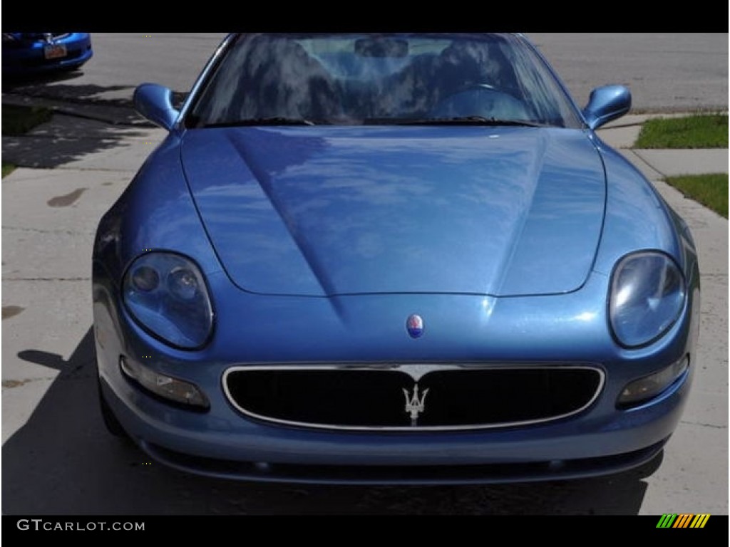2002 Coupe Cambiocorsa - Blue Azurro (Light Blue) / Bue Navy photo #11