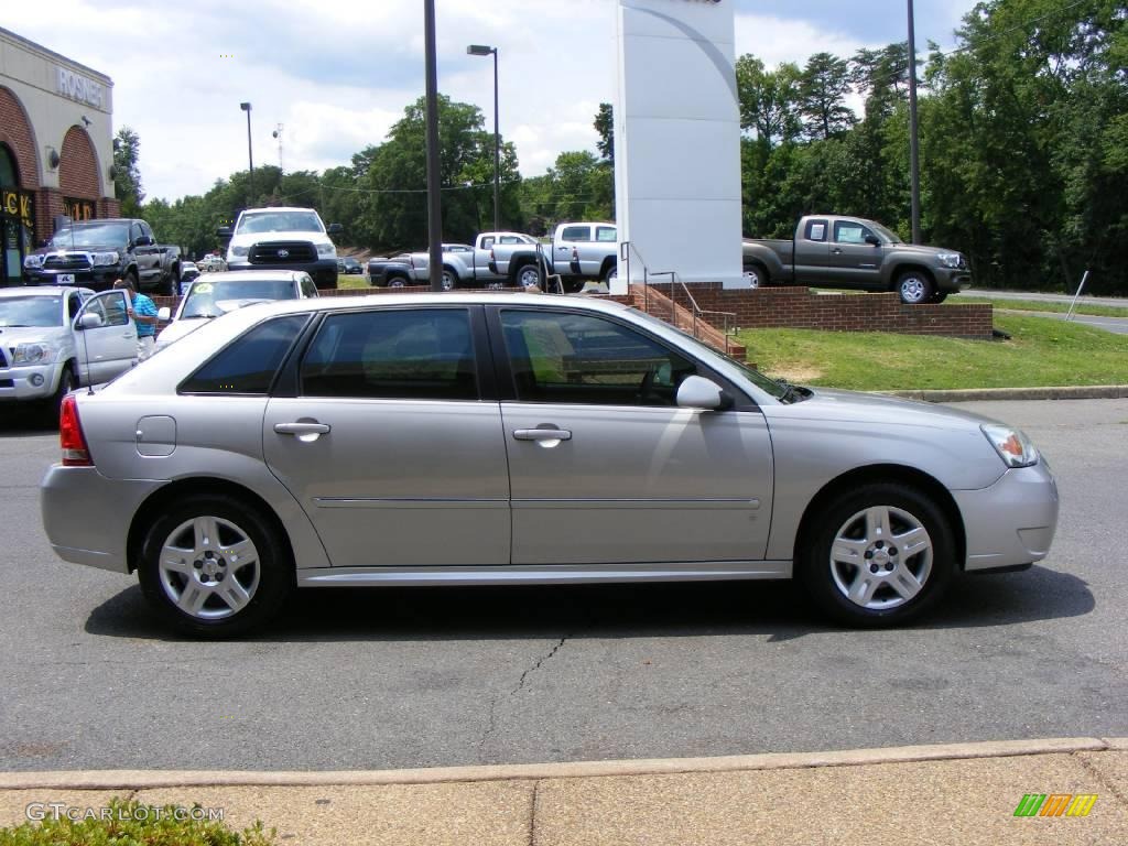 2006 Malibu Maxx LT Wagon - Silverstone Metallic / Ebony Black photo #23