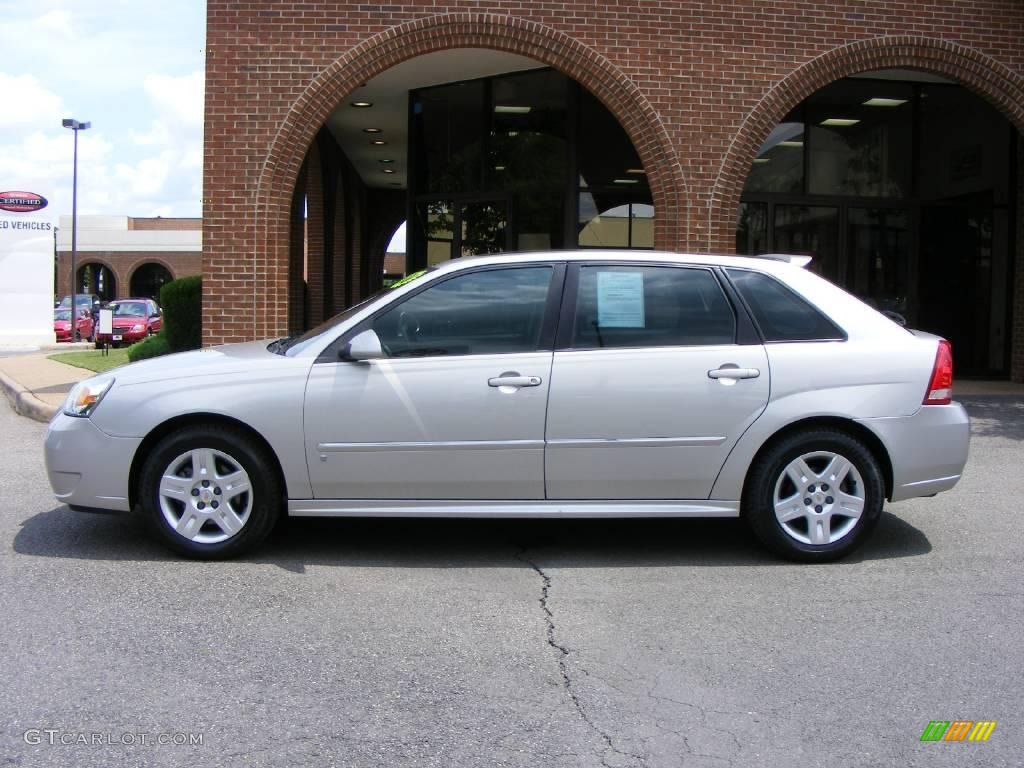 2006 Malibu Maxx LT Wagon - Silverstone Metallic / Ebony Black photo #25