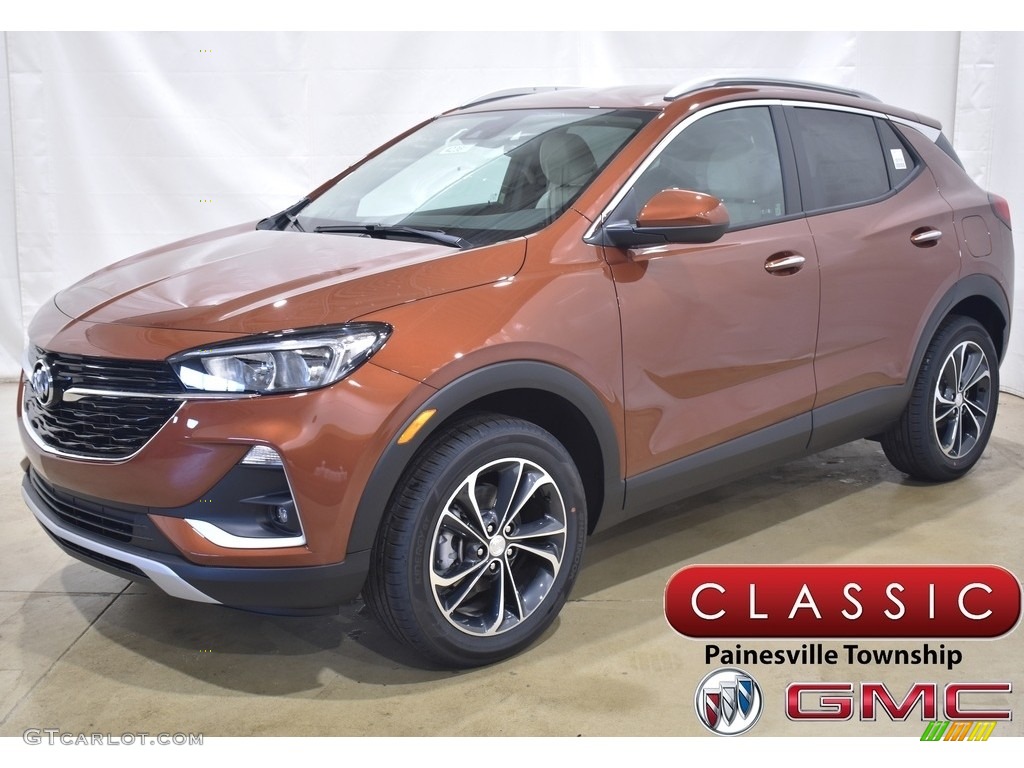 2020 Encore GX Select AWD - Burnished Bronze Metallic / Whisper Beige photo #1