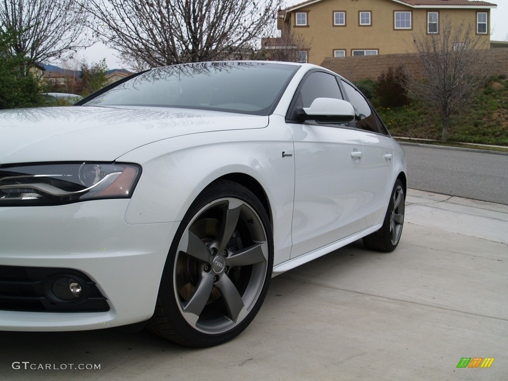 2012 S4 3.0T quattro Sedan - Ibis White / Black/Black photo #3