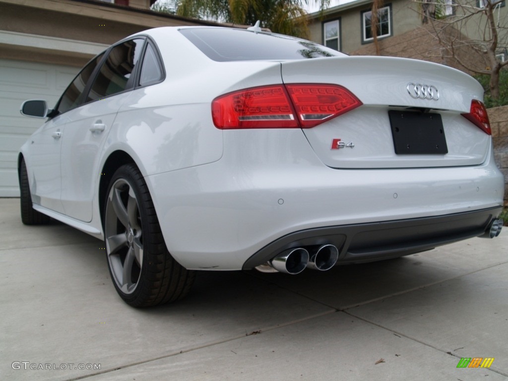 2012 S4 3.0T quattro Sedan - Ibis White / Black/Black photo #5