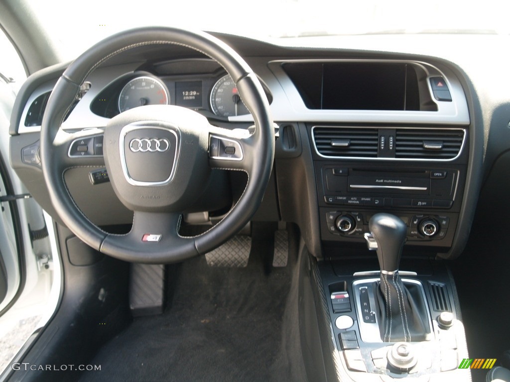 2012 S4 3.0T quattro Sedan - Ibis White / Black/Black photo #9