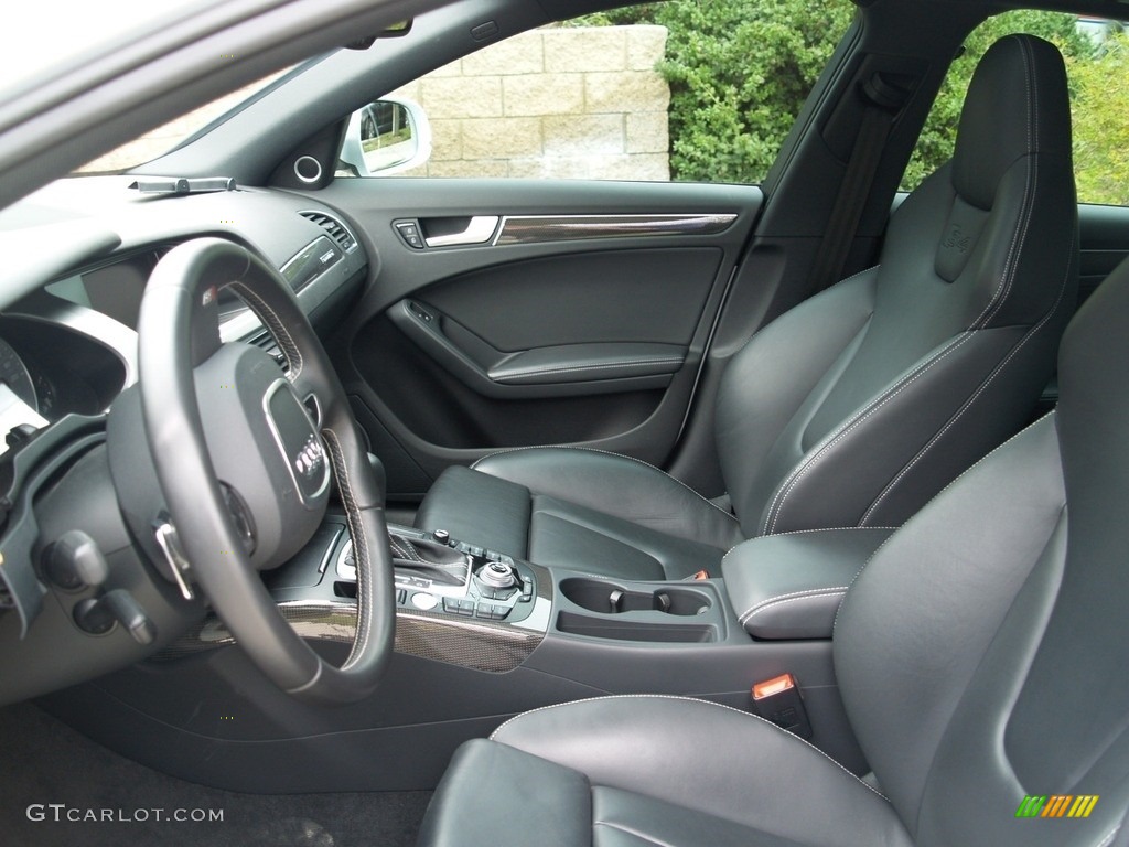 2012 S4 3.0T quattro Sedan - Ibis White / Black/Black photo #11