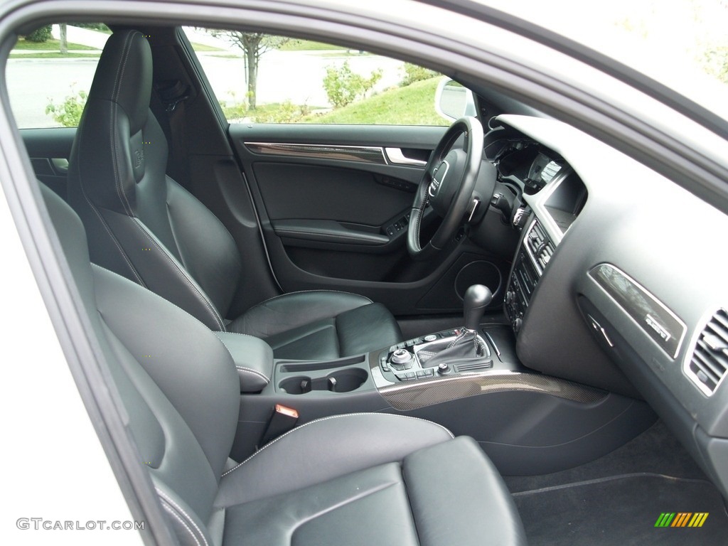 2012 S4 3.0T quattro Sedan - Ibis White / Black/Black photo #17
