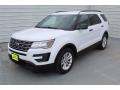 2017 Oxford White Ford Explorer FWD  photo #4