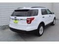 2017 Oxford White Ford Explorer FWD  photo #9