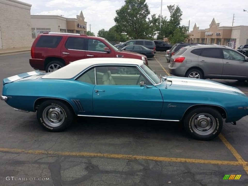 1969 Camaro Z28 Coupe - LeMans Blue / Ivory/Black photo #1