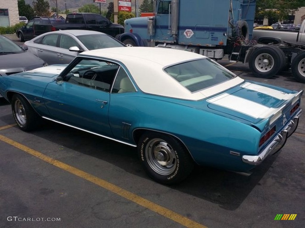 1969 Camaro Z28 Coupe - LeMans Blue / Ivory/Black photo #4