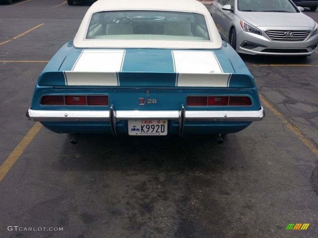 1969 Camaro Z28 Coupe - LeMans Blue / Ivory/Black photo #5