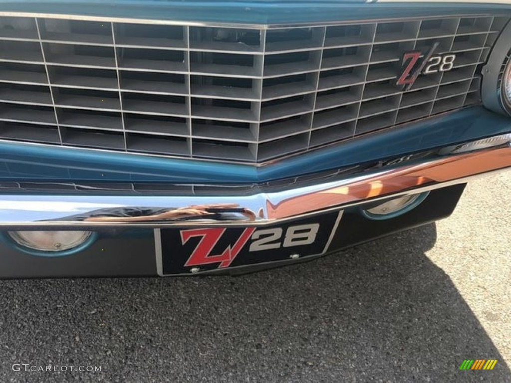 1969 Camaro Z28 Coupe - LeMans Blue / Ivory/Black photo #7