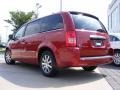 2009 Inferno Red Crystal Pearl Chrysler Town & Country Touring  photo #2