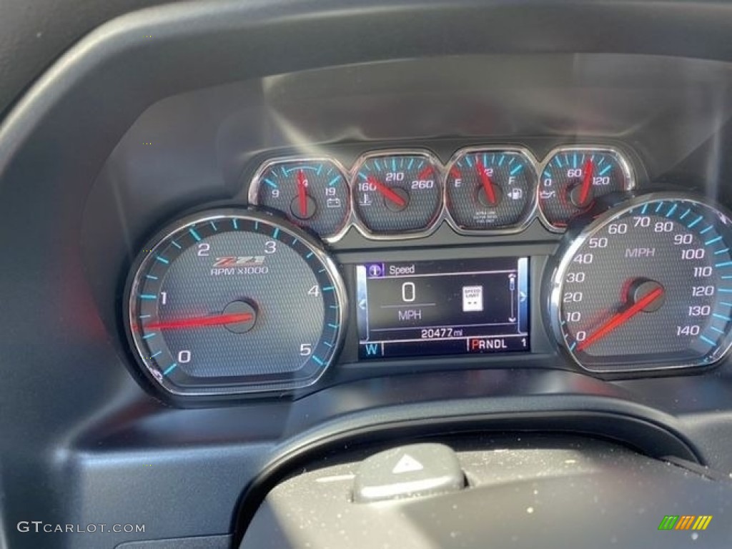 2017 Chevrolet Silverado 3500HD LTZ Crew Cab 4x4 Gauges Photo #138505734