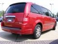 2009 Inferno Red Crystal Pearl Chrysler Town & Country Touring  photo #3