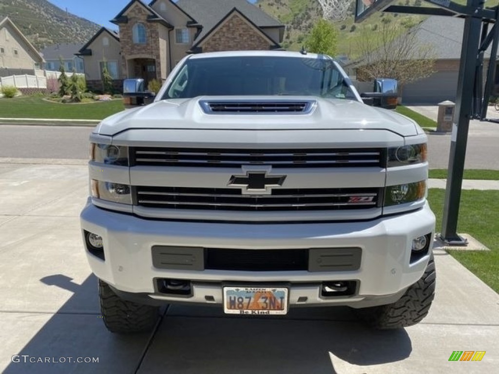 2017 Silverado 3500HD LTZ Crew Cab 4x4 - Summit White / Jet Black photo #5