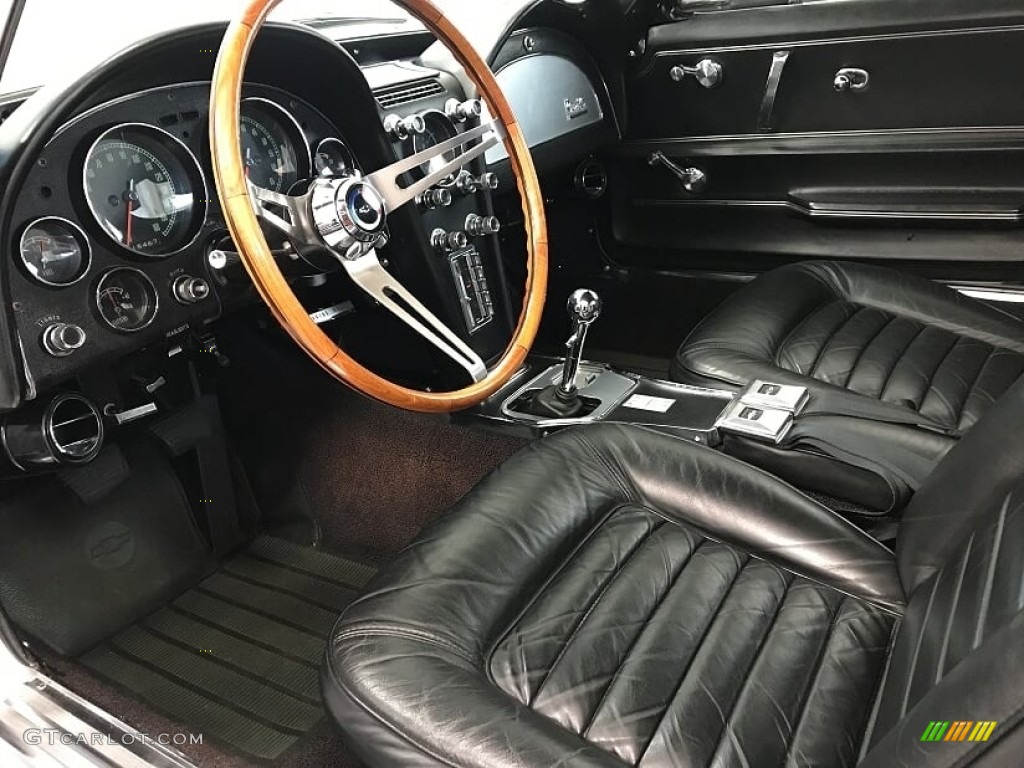 1966 Corvette Sting Ray Coupe - Silver Pearl / Black photo #2