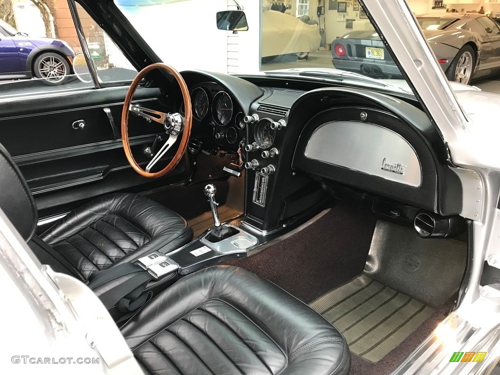 Black Interior 1966 Chevrolet Corvette Sting Ray Coupe Photo #138506448