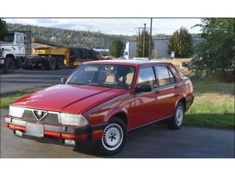 1987 Alfa Romeo Milano Gold Data, Info and Specs
