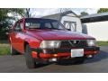 Bordeaux Red Metallic 1987 Alfa Romeo Milano Gold Exterior