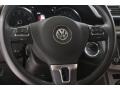2017 Volkswagen CC Truffle/Black Two Tone Interior Steering Wheel Photo