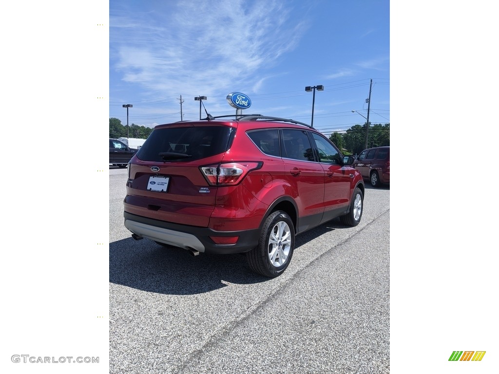 2018 Escape SEL 4WD - Ruby Red / Medium Light Stone photo #13