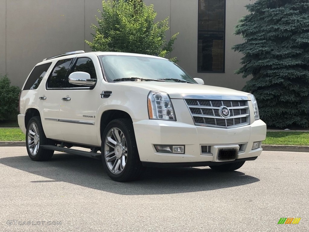 White Diamond 2009 Cadillac Escalade AWD Exterior Photo #138507381